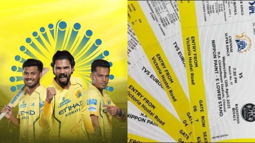 CSK IPL 2026 Tickets