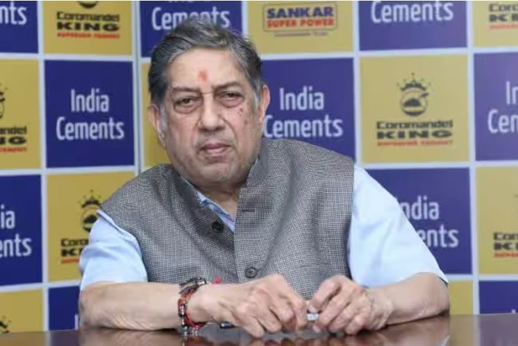 Chennai Super Kings – India Cements, N. Srinivasan Chennai Super Kings – India Cements, N. Srinivasan