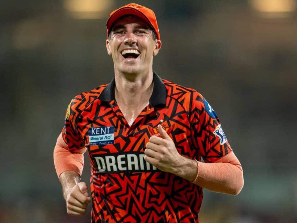 SRH Captain Pat Cummins SRH Captain Pat Cummins